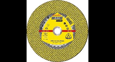 KLINGSPOR Doorslijpschijf A 24 Extra Ø 115 x 2,5 mm gekropt - 188461