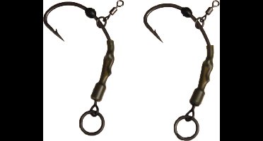 PB Products - Ready Ronnie Rigs - Karper onderlijnen - 2 stuks - Maat 4