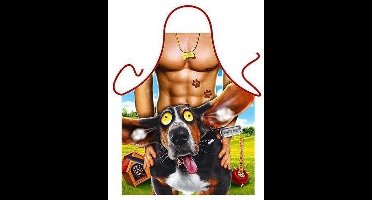 Benza Schort Hot Doggy - Sexy/Leuke/Grappige/Mooie Keukenschort