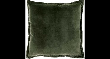 Unique Living - Kussen Basics - 50x50cm - wintergroen