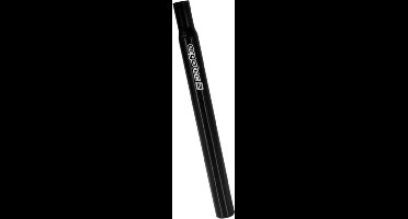 Ergotec Zadelpen Vast Kaars 25,4 X 300 Mm Aluminium Zwart