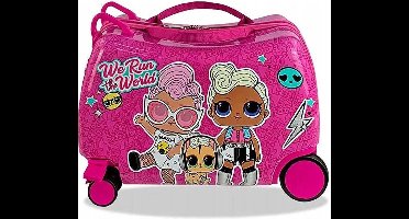 L.O.L. Surprise! Ride on kinderkoffer - Reiskoffer - Trolley - Handbagage - Koffer
