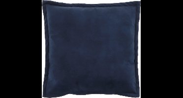 Unique Living Sierkussen Basics - Polyester - Blauw - 45 x 45 x 0 cm (BxHxD)