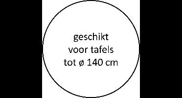 Wicotex Essentiel Rond Tafelkleed - 180 cm - Taupe