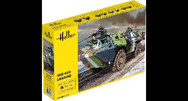 Heller Modelbouwpakket Militaire voertuigen - 81130 Truppentransporter VAB 4X4 Ukraine Plastic - 1:35 - Modelbouw