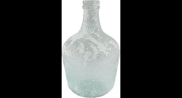 DKNC - Vaas Murcia - Gerecycled glas - 27x27x42cm - Zilver