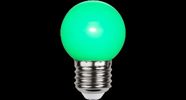 Prikkabel - Kogellamp - E27 - 1W - Groen