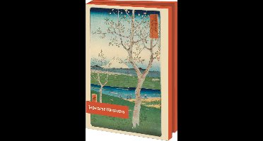 Bekking & Blitz - Wenskaartenmapje - Set wenskaarten - Kunstkaarten - Museumkaarten - Uniek design - 10 stuks - Inclusief enveloppen - Aziatische kunst - Japanse Bloesems - Japanese Blossoms - The Fitzwilliam Museum Cambridge