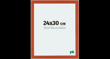 Your Decoration - Fotolijst 24x30 cm - MDF - Oranje - Mura