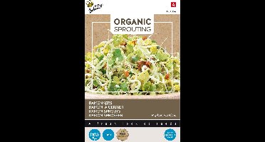 Buzzy® Organic Sprouting Daikonkers (BIO) - Knapperige microgreens met een frisse radijssmaak