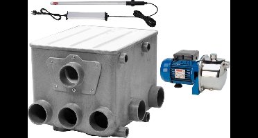 AquaForte Trommelfilter AFT + Jetpomp