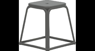 Cires kunststof krukje - antraciet