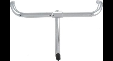 Ergotec Stuur tour oud Hollands model 22,2x525 mm - chroom