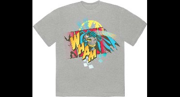 DC Comics Batman - Wham Heren T-shirt - M - Grijs