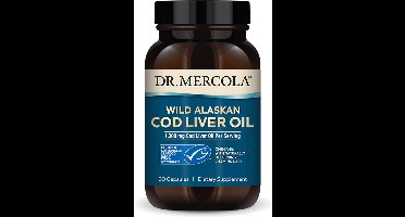 Dr. Mercola - Wild Alaskan Cod Liver Oil - 60 capsules