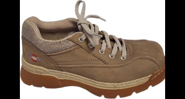 ART-M109-NUBUCK/MESH SNEAKER-CREAM-SIZE 42