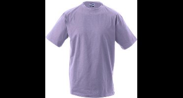 James and Nicholson - Unisex Medium T-Shirt met Ronde Hals (Lila)