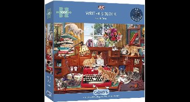 Gibsons - Writer's Block (door Steve Read) - 1000 stukjes 68×49cm (b×h) - Legpuzzel voor volwassenen