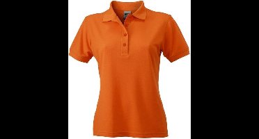 James and Nicholson Dames/dames Werkkleding Poloshirt (Oranje)