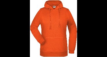 James And Nicholson Vrouwen/dames Basic Hoodie (Oranje)