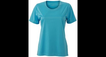 James and Nicholson Vrouwen/dames Actieve Tee (Pacifisch Blauw)