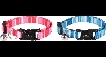 Flamingo Alfry - Halsband Katten - Kittenhalsband Alfry 15-25cm 10mm Assortiment - 1st - 128355 - 1st