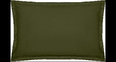 Atmosphera Katoen kussensloop - Set van 2 stuks - 50x70cm - Kaki