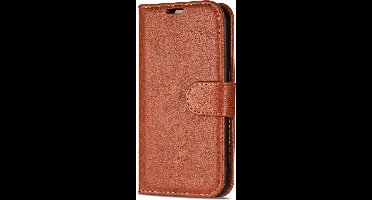 Hoesje Geschikt voor Nokia G10 hoesje/L. book case met pasjeshouder hoge kwaliteit- Bruin