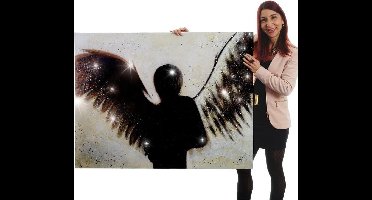 Handgeschilderde Olieverf schilderij Kust