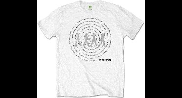 The Beatles - Abbey Road Songs Swirl Heren T-shirt - XL - Wit