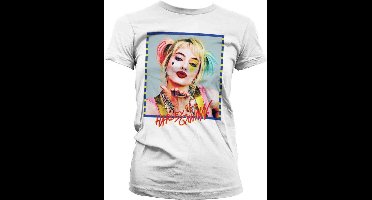 DC Comics Harley Quinn Dames Tshirt -2XL- Birds Of Prey - Kiss Wit
