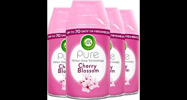 Air Wick Freshmatic Automatische Spray Luchtverfrisser - Cherry Blossom - 4 x 250ml