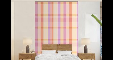 Behang - Fotobehang Pastel - uitpatroon - Geometrisch - Breedte 140 cm x hoogte 220 cm
