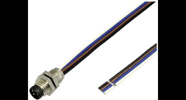 BKL Electronic 2701003 Sensor/actuator inbouwstekker M8 Aantal polen (sensoren): 3 0.2 m 1 stuk(s)