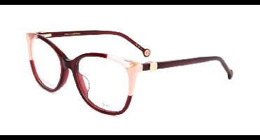 Carolina Herrera HER 0113/G Burgundy nude 54/17/145 WOMAN Brilmonturen