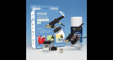 Model Craft Airbrushset - SP15K Spraycraft - Easy to Use - Airbrush KIT Airbrush