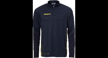 Uhlsport Score 1/4 Zip Top Kind Marine-Fluo Geel Maat 140