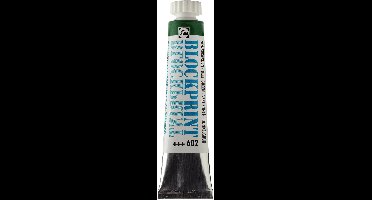 Talens Blockprint sneldrogende dekkende verf 20 ml Tube - Diepgroen 602 - Ideaal voor sjabloneren en stempelen - Waterafdunbaar & eenvoudig te reinigen - Voldoet aan de Europese veiligheidsnormen voor speelgoed
