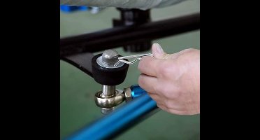 KARZO - 100 stuks RVS veerklemmen assortiment R-klemhouder veerklemmen set voor auto's, campers, tractoren, grasmaaiers