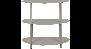 Leitmotiv - Wandkast Riqueza - Grijs - 90x28x82 cm