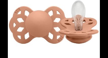 Bibs Infinity - Symmetrische Silicone Fopspeen - Maat M - Bohemian Stijl - Vanaf 6 Maanden