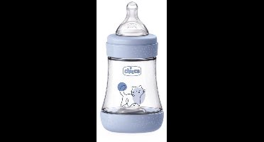 Chicco Perfect5 babyfles 150ml siliconen speen - Anti-koliekfles