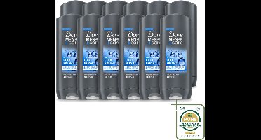 12 x Dove - Douchegel - Men+ Care Cool Fresh - Verfrissend en energiegevend - 400 ml - Wasstrips - Douchegel Voor Mannen - Verfrissend Douchegel - Hydraterende Douchegel - Micromoisture Technologie - Douchegel Voor Lichaam