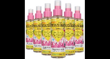 Treaclemoon - Brazilian Love Body Mist - 6 x 150 ml - Voordeelverpakking