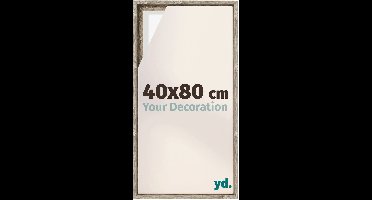 yd, Baklijst 40x80 cm Sonoma Eiken - Lijst voor Canvasdoek - MDF Lyon