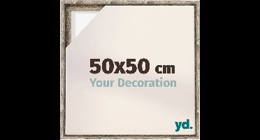 yd, Baklijst 50x50 cm Sonoma Eiken - Lijst voor Canvasdoek - MDF Lyon
