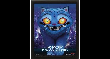 KPop Demon Hunters Derpy 3D Lenticular Print Framed Unisex Decoratieve Artikelen - meerkleurig - Standard