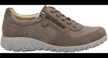 Waldläufer Havy Soft - dames sneaker - Taupe - maat 35 (EU) 2.5 (UK)