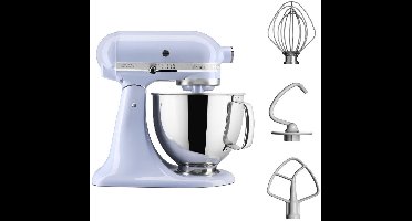 KitchenAid Artisan 5KSM125ELR - Keukenmachine - 4,8L -Violett- 3 menghaken