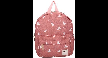 Kidzroom Little Story Rugzak - Kinder rugzak - 7,3 liter - 31 x 26 x 9 cm - Eend - Roze